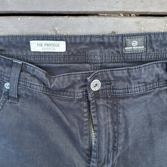 AG The Protege Straight Leg men’s black jeans size 40x34 - Picture 2 of 5